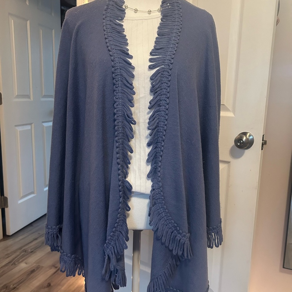 Coldwater Creek Slate Shawl